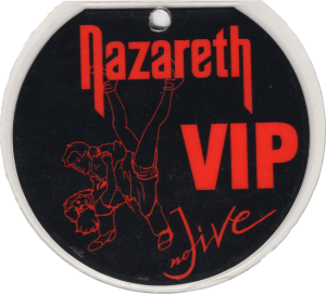 No Jive VIP Tour Pass 91-92