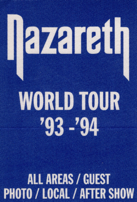 World tour patch 93/94