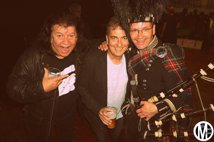 With Chris Glen @ Bring Back Rock Radio Bash, The Garage, Glasgow 9.9.16